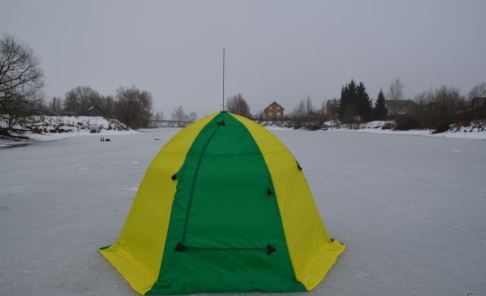 Утепленная палатка для зимней рыбалки