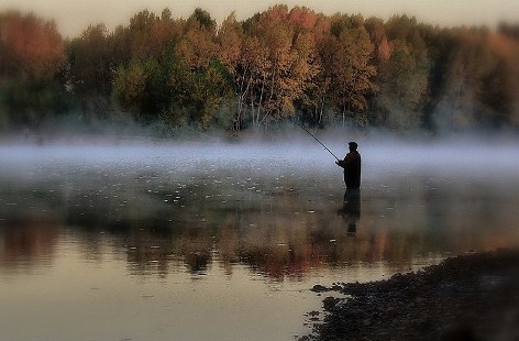 Рыбная ловля на спиннинг в осенний период