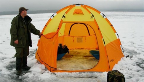 Палатка для зимней рыбной ловли